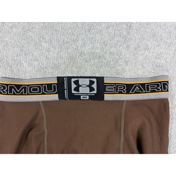 Under Armour Full Length Compression Leggings (Women's Medium) Brown - Picture 10 of 11